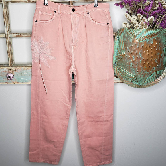 Sandrine Rose Denim - NWT Sandrine Rose High Rise wide leg pants size 28